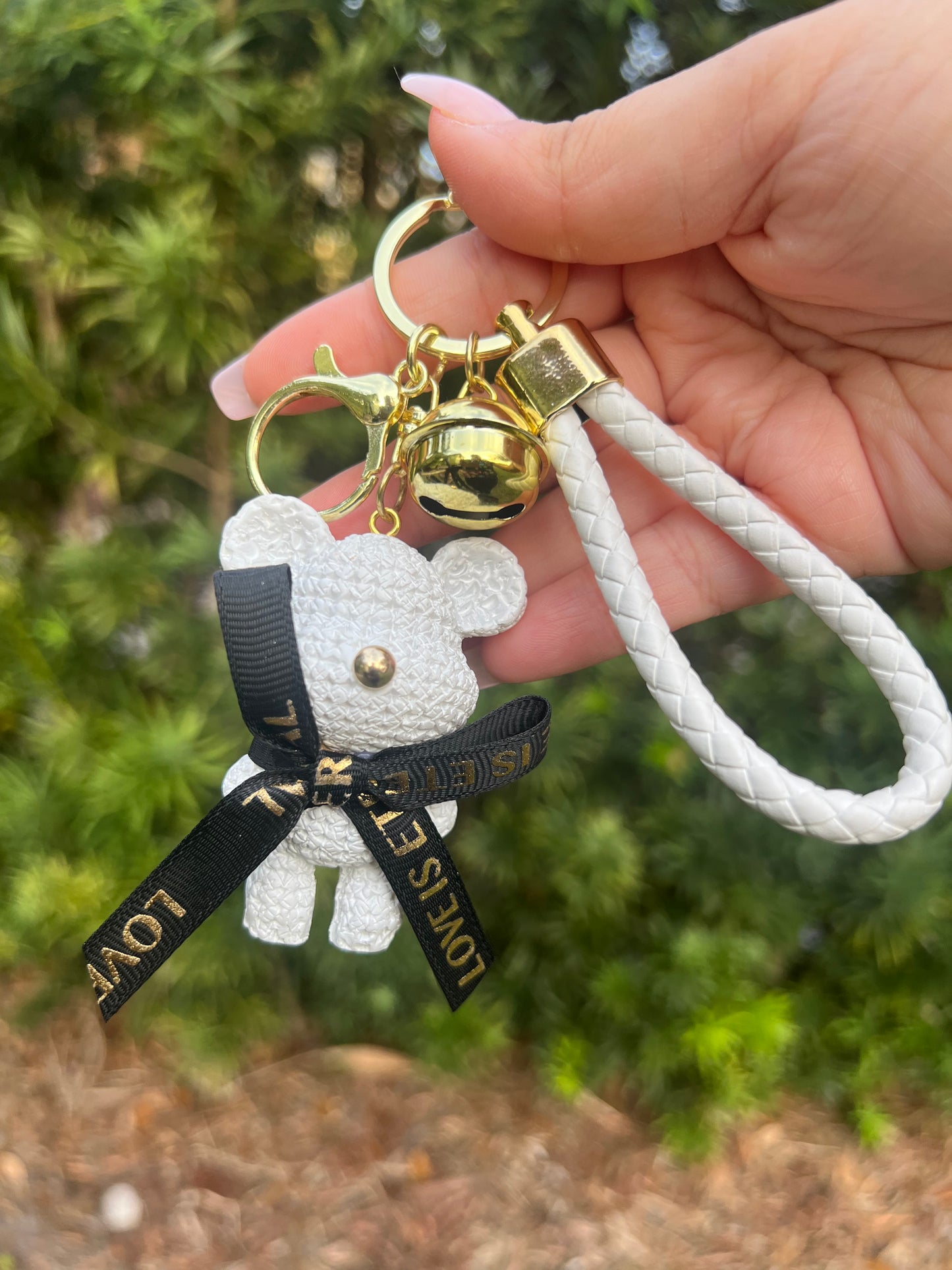Delicate Bear Keychain