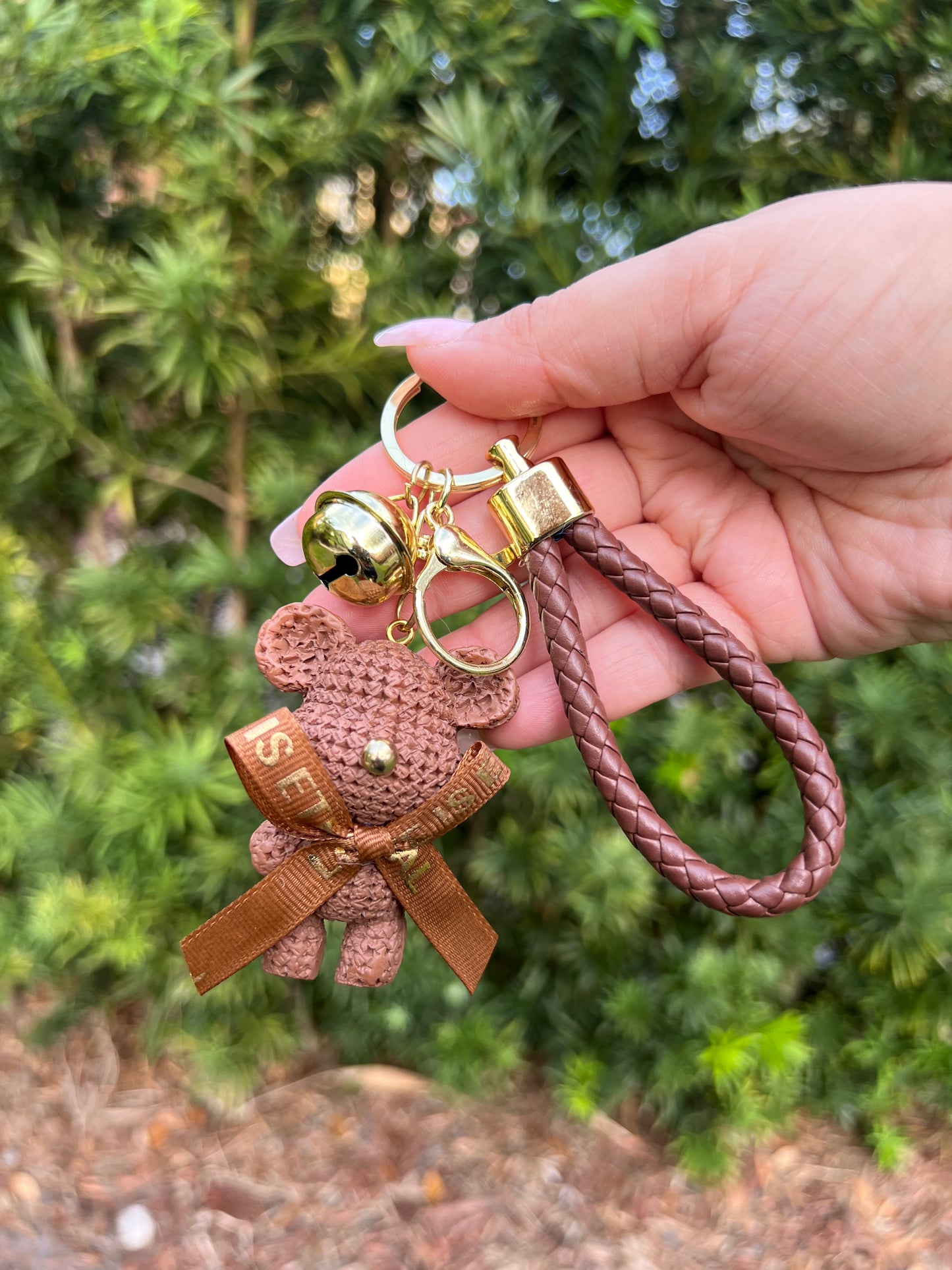 Delicate Bear Keychain