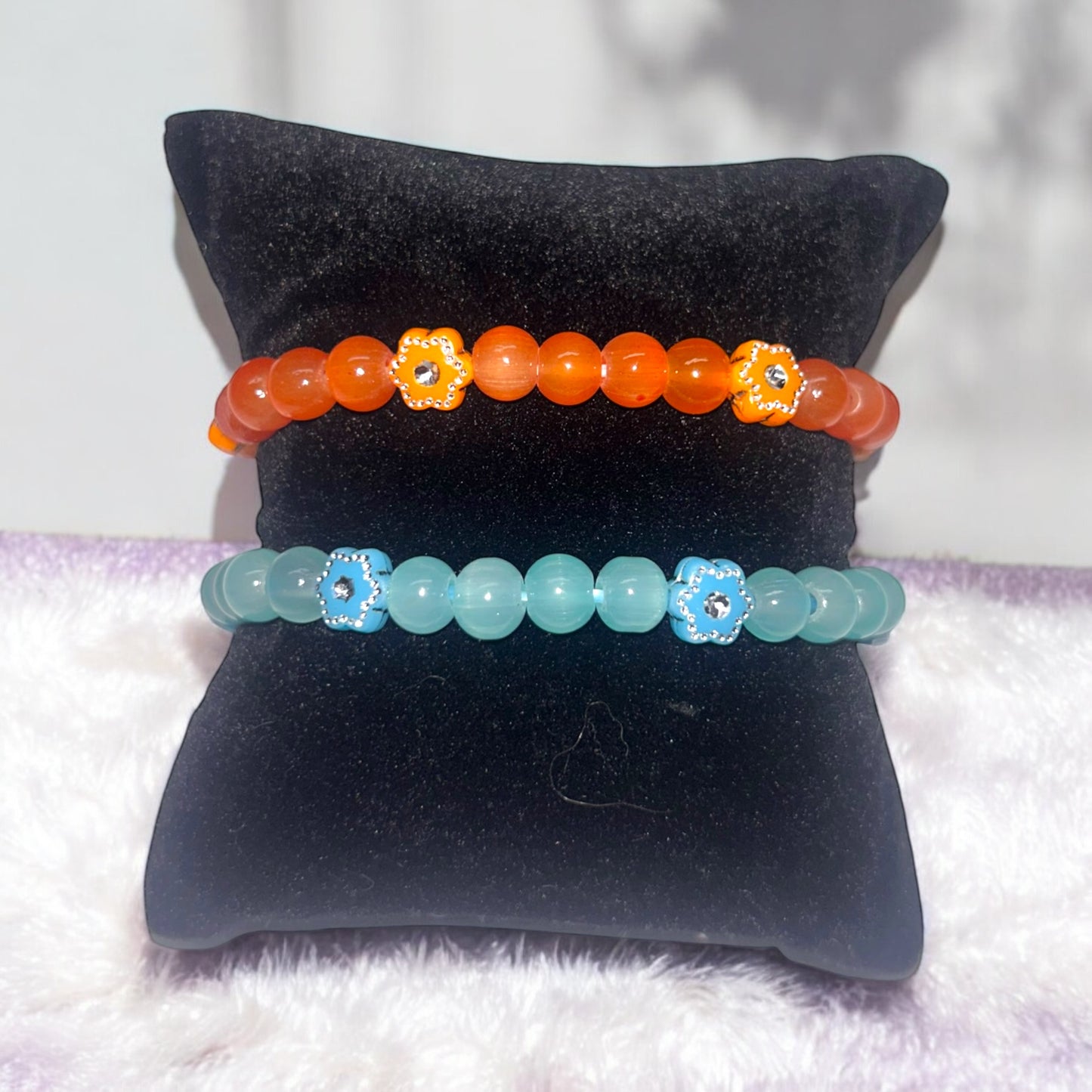 Beaded bracelet set